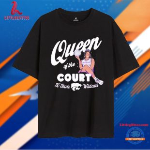 Ayoka Lee Queen of the Court K-state Wildcats T Shirt