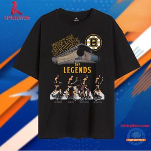 Boston Bruins The Legends Go On The Road Signatuure Unisex T Shirt