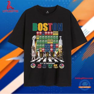 Boston City Of Champions Sporty New Limited Unisex T Shirt