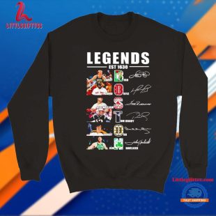 Boston Sports Teams Legends Players Eat 1630 T Shirt