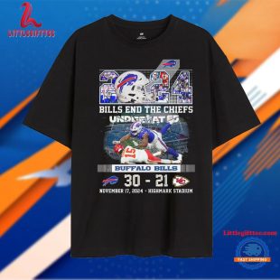 Buffalo Bills End The Chiefs 31-21 Score 2024 Unisex T Shirt