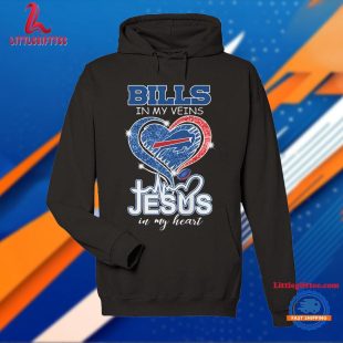 Buffalo Bills In My Veins Jesus In My Heart Unisex T Shirt