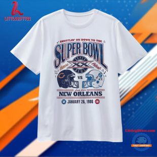 Chicago Bears vs New Orleans Super Bowl XX 1986 47 Unisex T Shirt