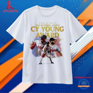 Chris Sale 2024 National League Cy Young Award T Shirt