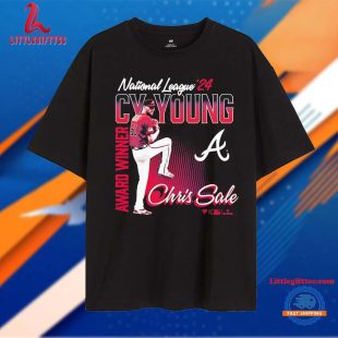 Chris Sale 2024 National League Cy Young Award Winner Unisex T Shirt