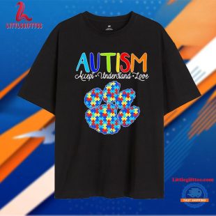 Clemson Tigers Autism Accept Understand Love Unisex T Shirt