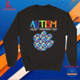 Clemson Tigers Autism Accept Understand Love Unisex T Shirt