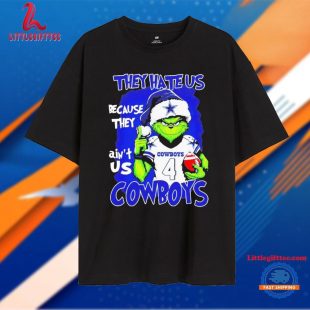 Dallas Cowboys The Grinch They Hate Us Because Ain’t Us Christmas T Shirt