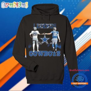 Dallas Cowboys The Legends Tyler Smith Roger Staubach T Shirt