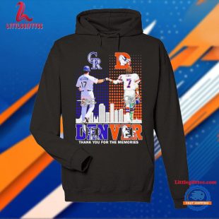 Denver Rockies x Broncos Thank You For The Memories Unisex T Shirt