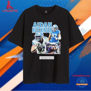 Detroit Lions Dreamathon Aidan Hutchinson 2024 T Shirt