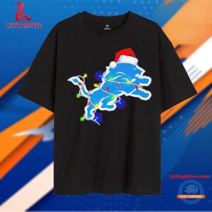 Detroit Lions Merry Christmas 2024 Limited Edition Unisex T Shirt