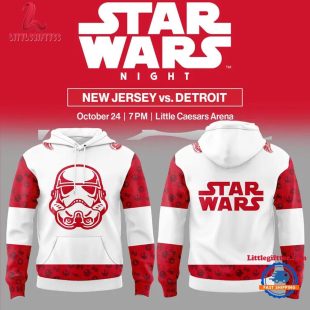 Detroit Red Wings x Star Wars Night Limited Edition Hoodie