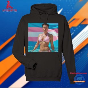 Elon Musk Wear Pink Bikini Flag Trans Unisex T Shirt