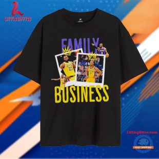 Family Business LeBron James Los Angeles Lakers Unisex T Shirt