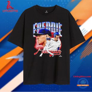 Freddie Freeman Shout Picture Collage Los Angeles Baseball Mvp Signature Unisex T Shirt