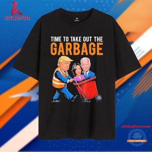 Garbage for Trump 2024 Funny Time to take out Garbage Biden Unisex T Shirt