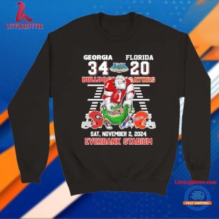 Georgia Bulldogs Beat Florida Gators In Everbank Stadium 2024 Unisex T Shirt