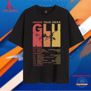 Glu United Kingdom Tour 2024 T Shirt