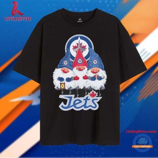 Gnomes Winnipeg Jets Merry Christmas Unisex T Shirt