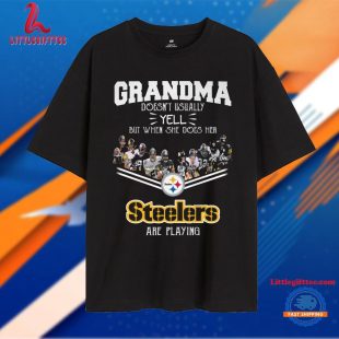 Grandma Pittsburgh Steelers Are Playing Unisex T Shirt