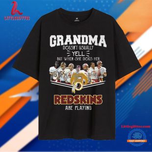 Grandma Washington Redskins Are Playing Unisex T Shirt