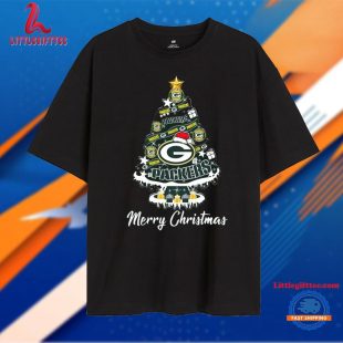 Green Bay Packers NFL 2024 Merry Christmas Football T Shirt