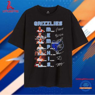 Grizzlies Memphis Team Players Name and Signature Unisex T Shirt