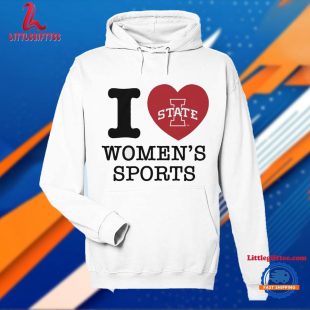 I Love Iowa State Cyclones Women’s Sports T Shirt