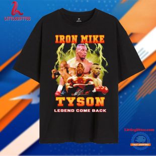 Iron Mike Tyson Legend Come Back Limited Edition Unisex T Shirt