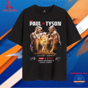 Jake Paul vs Mike Tyson Friday Now 15 2024 Unisex T Shirt