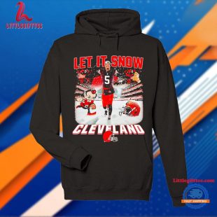 Jameis Winston Let It Snow Cleveland T Shirt