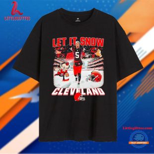 Jameis Winston Let It Snow Cleveland T Shirt