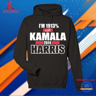 Jasmine Crockett I’m 1913% With Kamala Harris 2024 T Shirt