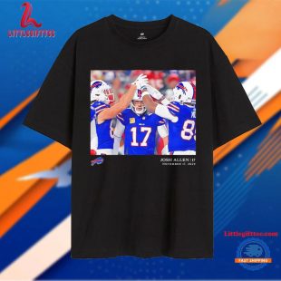 Josh Allen Nfl Flash Features Week 11 Buffalo Bills Unisex T Shirt