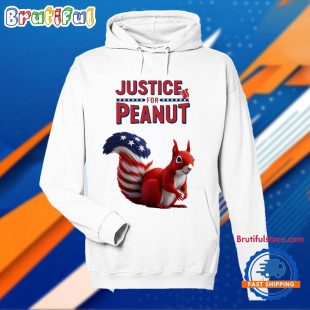 Justice for Peanut Squirrel Lover New York Squirrel Animal Lovers Gift T Shirt