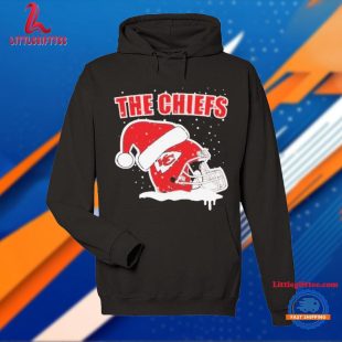 Kansas City Chiefs The Chiefs Helmet Santa Hat Christmas Unisex T Shirt