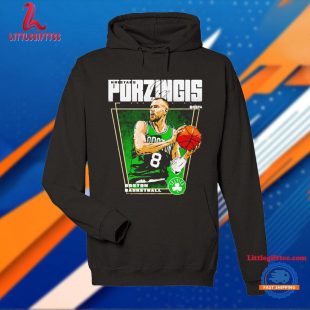 Kristaps Porzingis Post Moves Boston Celtics Signature T Shirt