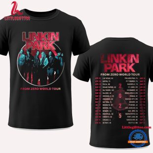 Linkin Park From Zero World Tour 2025 Schedule Unisex T Shirt