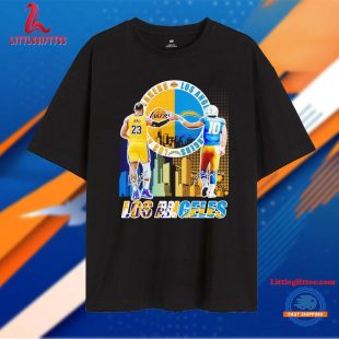 Los Angeles Lakers and Los Angeles Chargers Players James and Herbert T Shirt