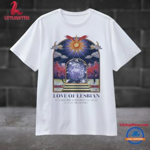 Love Of Lesbian Lunario del Auditorio Nacional Mexico City, MX Nov 11 2024 Tour T Shirt