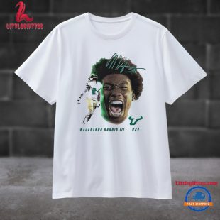 Macarthur Harris Iii Shout Portrait Signature T Shirt