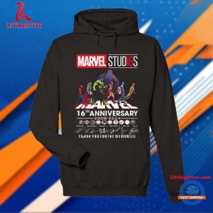 Marvel Studio 16th Anniversary 2008-2024 Signature Unisex T Shirt