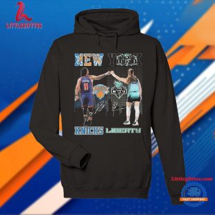 New York Knicks x New York Liberty Signatures 2024 Unisex T Shirt