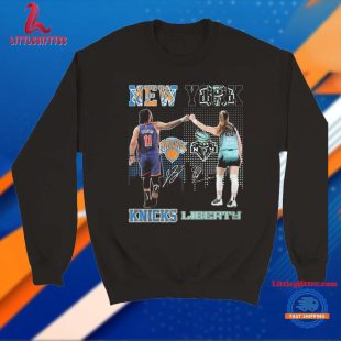 New York Knicks x New York Liberty Signatures 2024 Unisex T Shirt