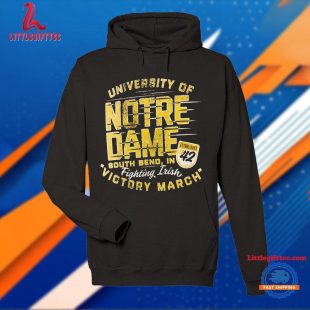 Notre Dame Fighting Irish Victory March T Shirt