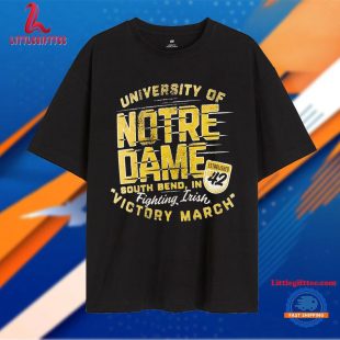 Notre Dame Fighting Irish Victory March T Shirt