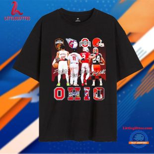 Ohio Cleveland sport teams Mitchell Ramirez Egbuka Chubb T Shirt