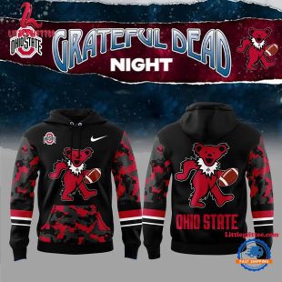 Ohio State Buckeyes Football Grateful Dead Night Limited Edition 3D Shirt