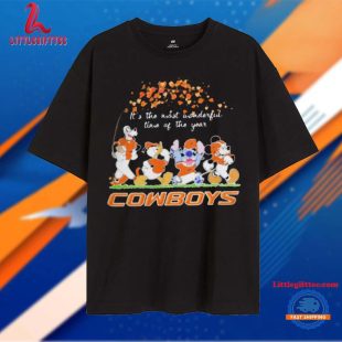 Oklahoma State Cowboys x Mickey x Donald Duck x Stitch x Goofy Fall It’s The Most Wonderful Time Of The Year T Shirt